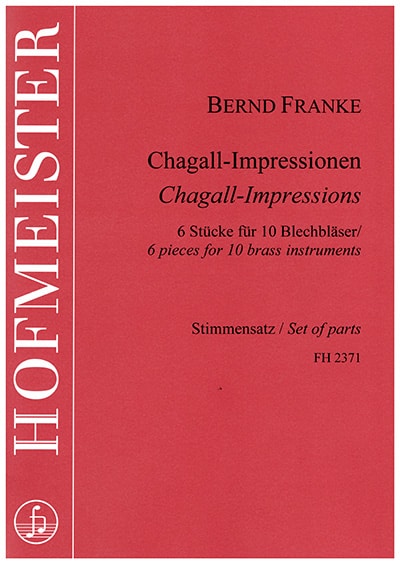 Chagall-Impressionen / Stimmensatz