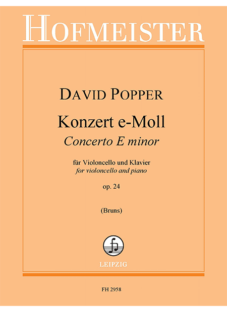 Konzert e-Moll, op. 24 / Klavierauszug