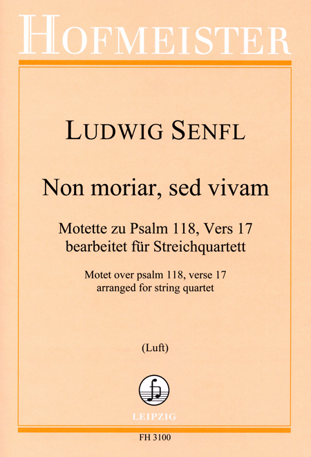 Non moriar, sed vivam