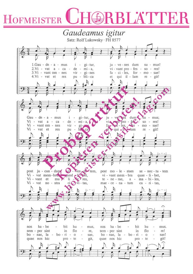 Gaudeamus igitur