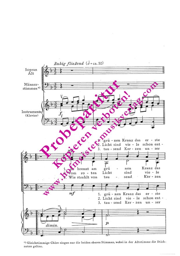 Das Lied vom neuen Licht (Es brennt am grünen Kranz)
