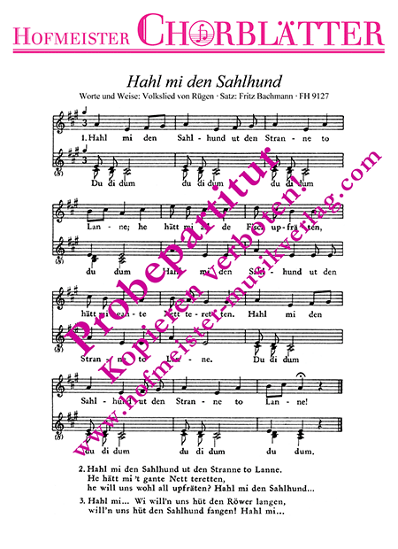 Hahl mi den Sahlhund