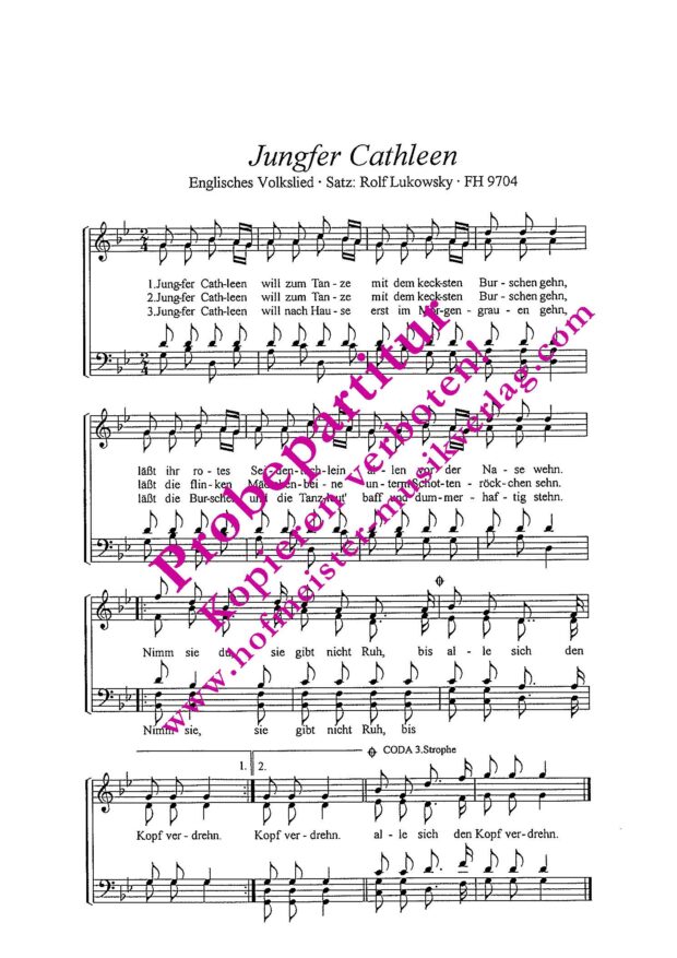Jungfer Cathleen