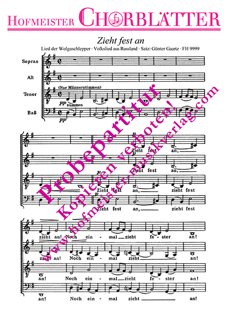 Zieht fest an (Lied der Wolgaschlepper)