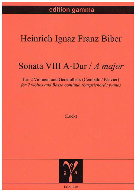 Sonata VIII A-Dur