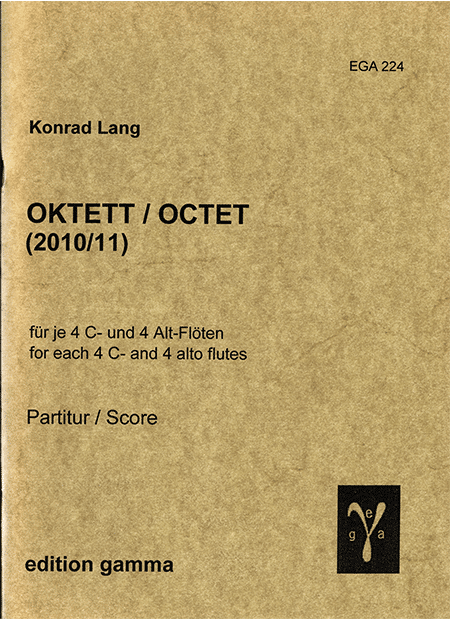Oktett / Partitur