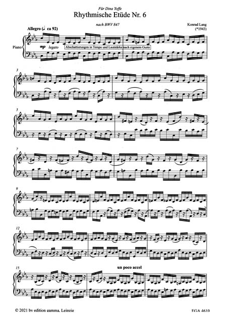 Rhythmische Etüde Nr. 6 – Bild 2