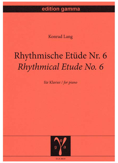 Rhythmische Etüde Nr. 6