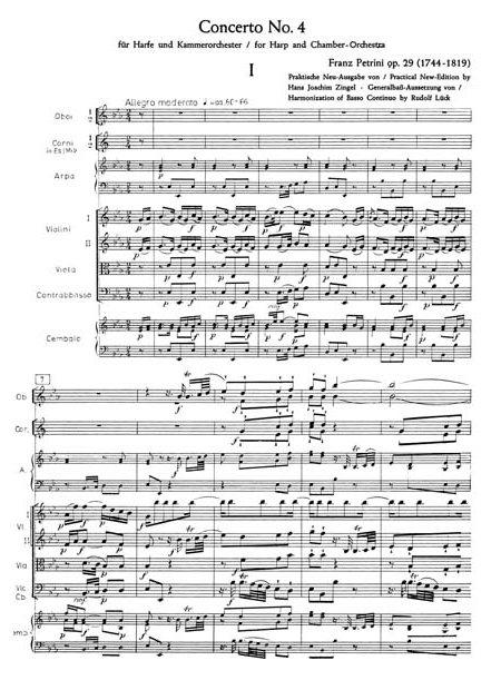 Concerto No. 4 Es-Dur / Partitur – Bild 2