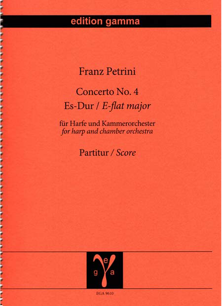 Concerto No. 4 Es-Dur / Partitur