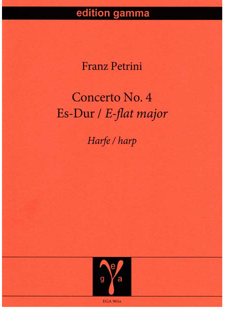 Concerto No. 4 Es-Dur / Harfenstimme
