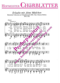 Ein Mägdlein wollt ein Buhlen haben