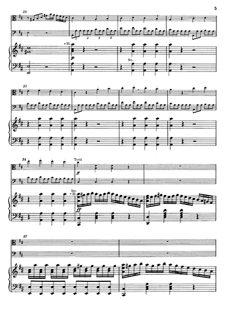 Sinfonia in D / KlA. – Bild 2