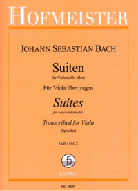Suiten für Violoncello, Heft 2