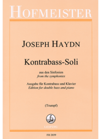 Kontrabaß-Soli aus den Sinfonien