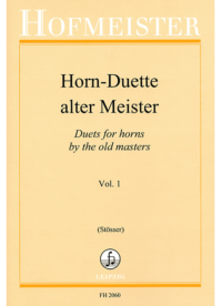 Horn-Duette alter Meister, Heft 1