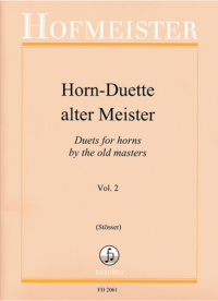 Horn-Duette alter Meister, Heft 2