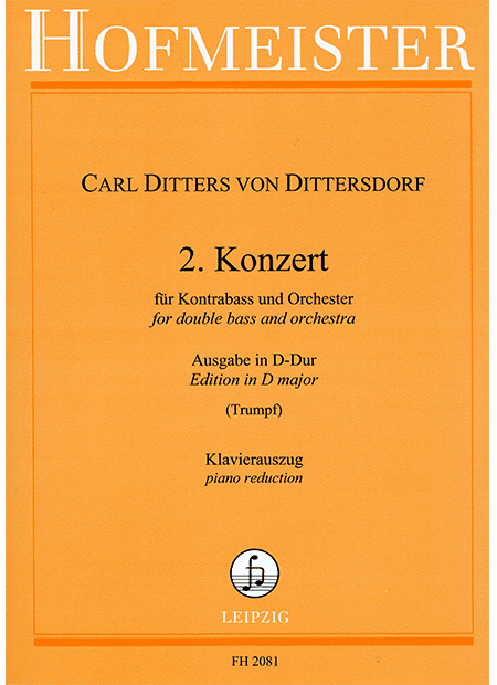 2. Konzert für Kontrabass und Orchester / KlA.