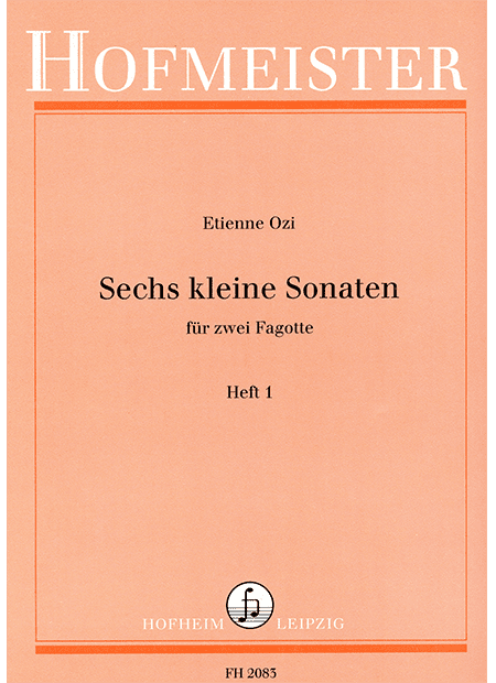 Sechs kleine Sonaten, Heft 1