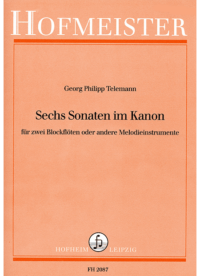 Sechs Sonaten im Kanon