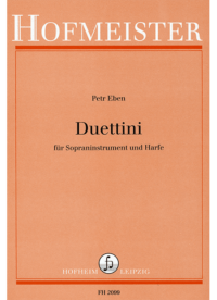 Duettini für Sopraninstrument und Harfe
