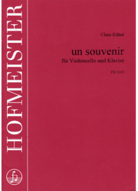 "Un souvenir" für Violoncello und Klavier