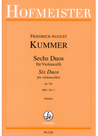 Sechs Duos für Violoncelli, op. 126, Heft 1