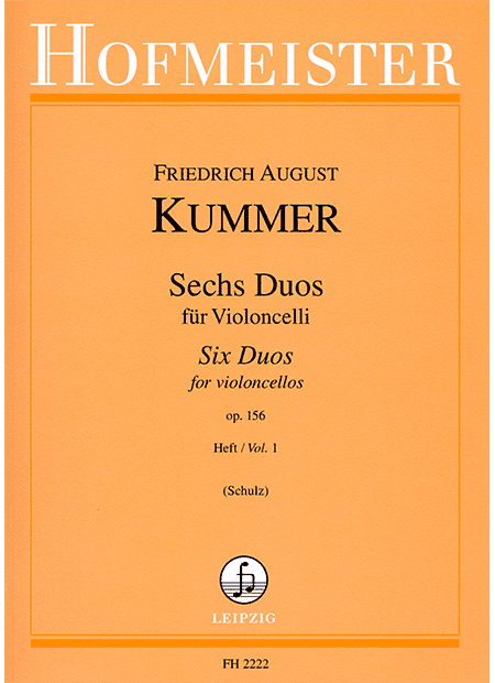 Sechs Duos für Violoncelli, op. 156, Heft 1