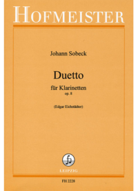 Duetto für Klarinetten, op. 8