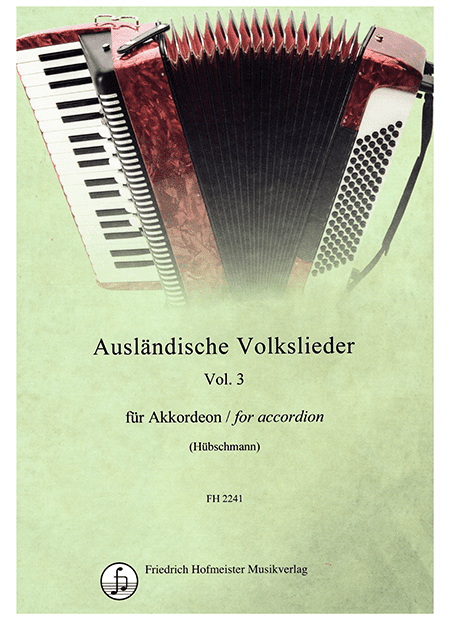 Ausländische Volkslieder, Heft 3