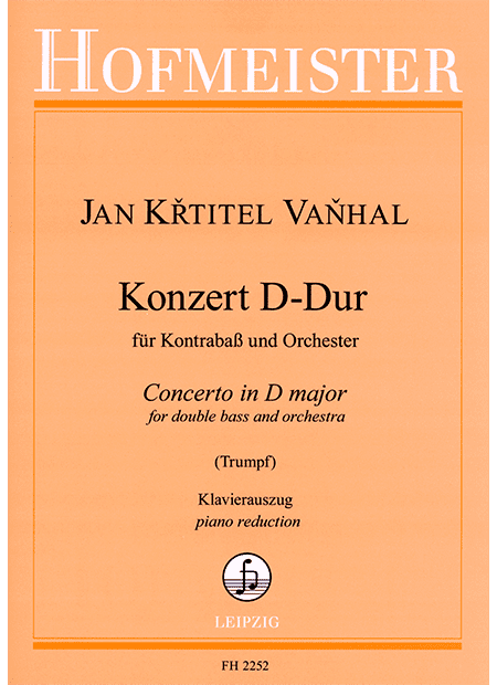 Konzert für Kontrabaß und Orchester D-Dur