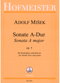 Sonate A-Dur für Kontrabaß und Klavier, op. 5