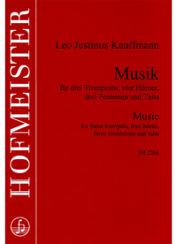 Musik für 3 Trompeten, 4 Hörner, 3 Posaunen und Tuba