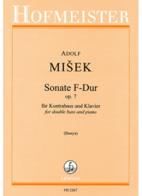 Sonate F-Dur für Kontrabaß und Klavier, op. 7