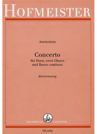 Concerto für Horn, 2 Oboen, B. c.
