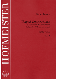 Chagall-Impressionen / Partitur