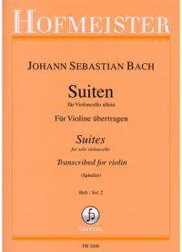 Suiten für Violoncello allein, Heft 2