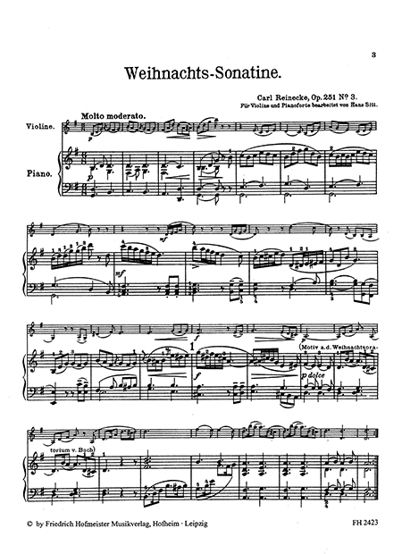 Weihnachts-Sonatine op. 251,3 – Bild 2