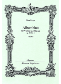 Albumblatt, op. 87,1