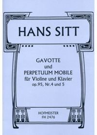Gavotte und Perpetuum mobile, op. 95 Nr. 4 und 5