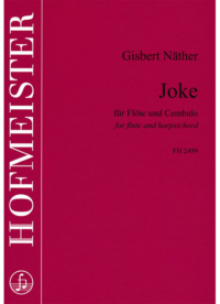 Joke for flute and harpsichord, op. 70