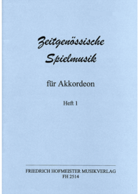Zeitgenössische Spielmusik, Heft 1