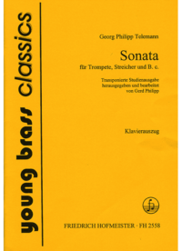 Sonata für Trompete, Streicher und B.c. / KlA.
