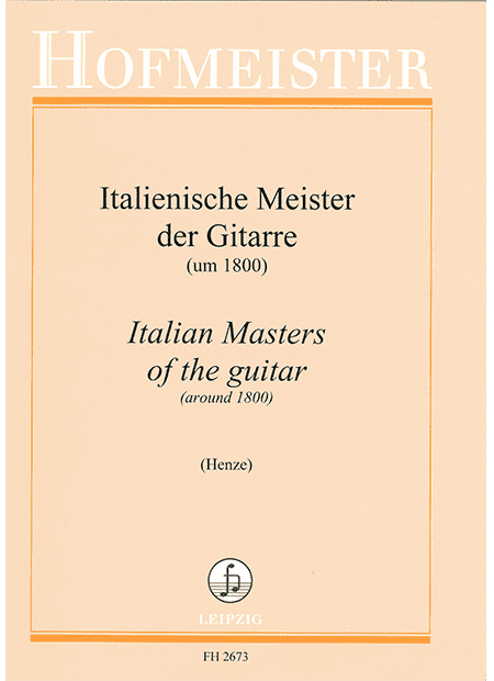 Italienische Meister der Gitarre um 1800