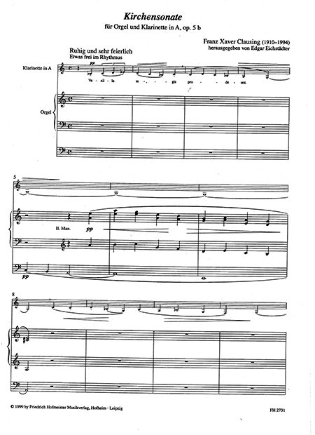 Kirchensonate, op. 5b – Bild 2