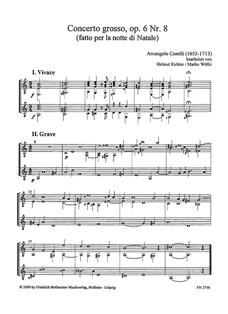 Concerto grosso, op. 6 Nr. 8 – Bild 2