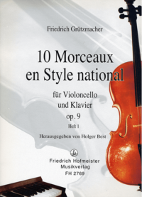 10 Morceaux en Style national, op. 9, Heft 1