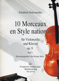 10 Morceaux en Style national, op. 9, Heft 2