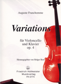 Variations G-Dur, op. 4