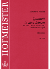 Quintett in 3 Sätzen / Stimmen